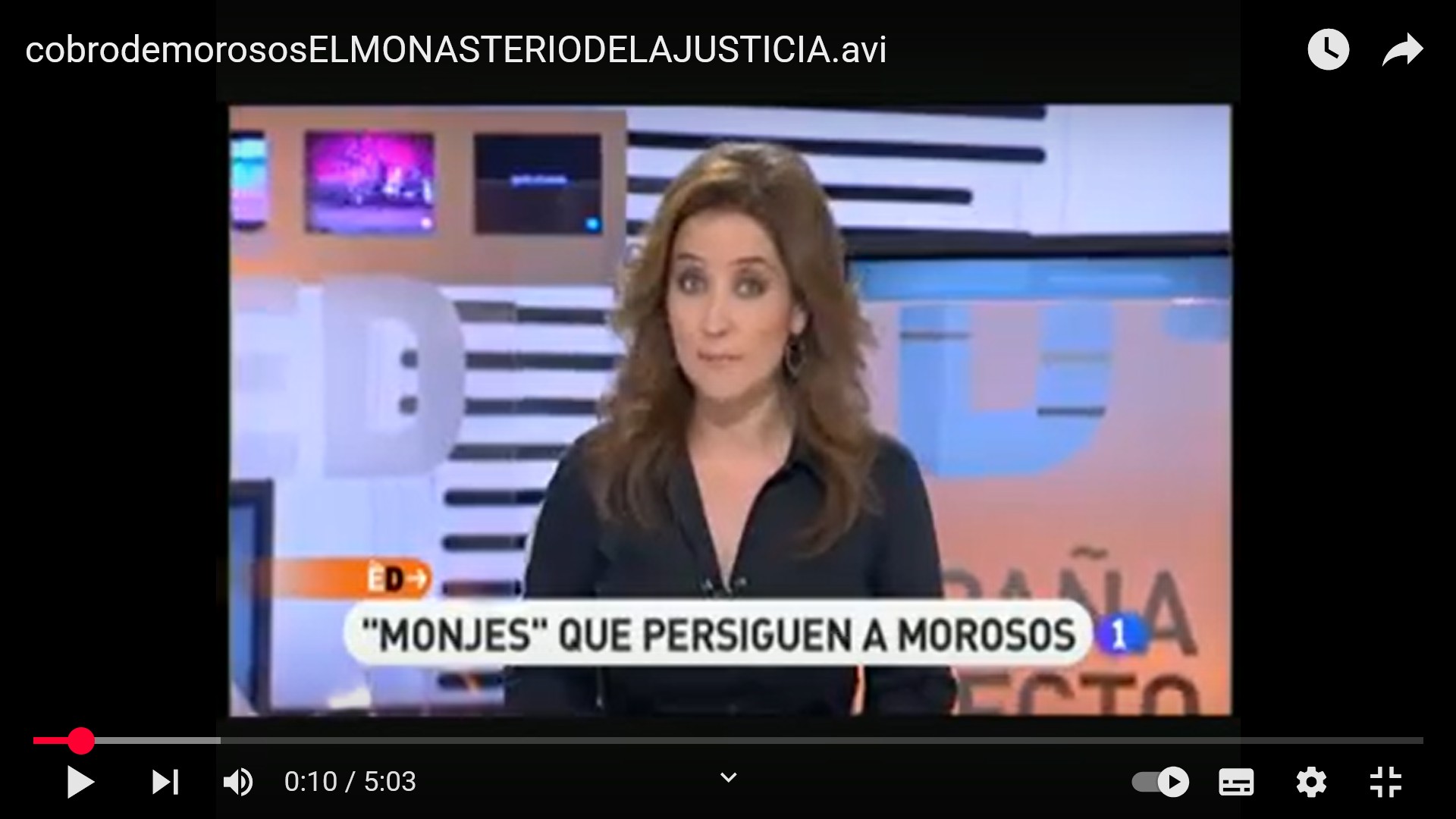 RTVE1 EL MONASTERIO DE LA JUSTICIA